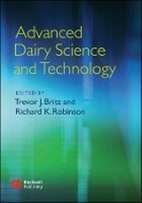 Enlarge image Cover: Advanced Dairy Science and Technology - Wiley