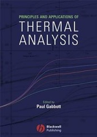 Abbildung von: Principles and Applications of Thermal Analysis - Wiley-Blackwell