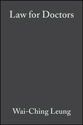 Cover: Law for Doctors - Wiley-Blackwell
