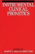 Cover: Instrumental Clinical Phonetics - Wiley