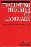 Cover: Evaluating Theories of Language - Wiley