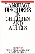 Cover: Language Disorders in Children and Adults - Wiley