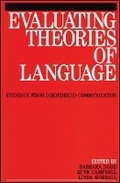 Cover: Evaluating Theories of Language - Evidence from Disordered Communication - Wiley