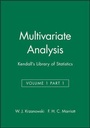 Cover: Multivariate Analysis, Volume 1, Part 1 - Wiley