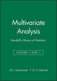 Enlarge image Cover: Multivariate Analysis, Volume 1, Part 1 - Wiley