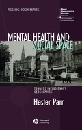 Cover: Mental Health and Social Space - Wiley