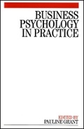 Cover: Business Psychology in Practice - Wiley