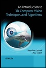 Cover: An Introduction to 3D Computer Vision Techniques and Algorithms - Wiley