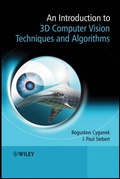 Cover: An Introduction to 3D Computer Vision Techniques and Algorithms - Wiley