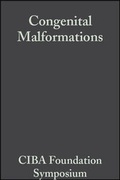 Cover: Congenital Malformations - Wiley