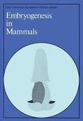 Cover: Embryogenesis in Mammals - Wiley