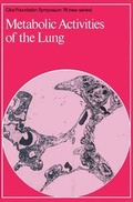 Cover: Metabolic Activities of the Lung - Wiley