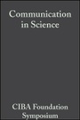 Cover: Ciba Foundation Symposium - Communication in Science - Documentation and Automation - Wiley