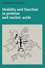 Cover: Ciba Foundation Symposium 93 - Mobility and Function in Proteins and Nucleic Acids - Wiley