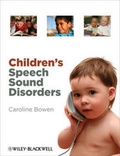 Cover: Children's Speech Sound Disorders - Wiley
