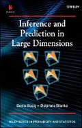 Cover: Inference and Prediction in Large Dimensions - Wiley