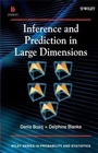 Cover: Inference and Prediction in Large Dimensions - Wiley
