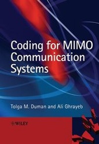 Enlarge image Cover: Coding for MIMO Communication Systems - Wiley
