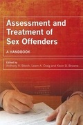 Cover: Assessment and Treatment of Sex Offenders - Wiley