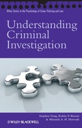 Cover: Understanding Criminal Investigation - Wiley
