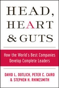 Cover: Head, Heart and Guts - Jossey-Bass