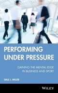 Cover: Performing Under Pressure - Wiley