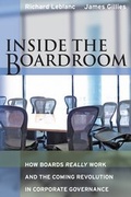 Cover: Inside the Boardroom - Wiley
