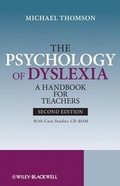 Cover: The Psychology of Dyslexia - Wiley