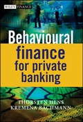 Cover: Behavioural Finance for Private Banking - Wiley