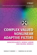 Cover: Complex Valued Nonlinear Adaptive Filters - Wiley
