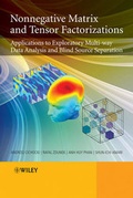 Cover: Nonnegative Matrix and Tensor Factorizations - Wiley