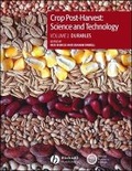 Cover: Crop Post-Harvest: Science and Technology, Volume 2 - Wiley