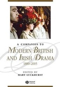 Cover: A Companion to Modern British and Irish Drama - Wiley-Blackwell