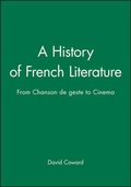 Cover: A History of French Literature - Wiley-Blackwell