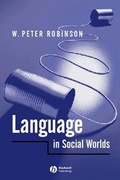 Cover: Language in Social Worlds - Wiley-Blackwell
