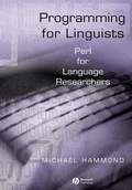 Cover: Programming for Linguists - Wiley-Blackwell