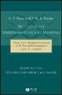 Cover: Wittgenstein - Understanding and Meaning - Wiley