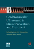 Cover: Cerebrovascular Ultrasound in Stroke Prevention and Treatment - Blackwell Futura