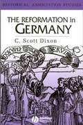 Cover: The Reformation in Germany - Wiley-Blackwell