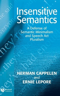 Enlarge image Cover: Insensitive Semantics - Wiley