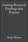 Cover: Getting Research Findings into Practice - BMJ Books