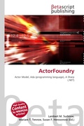 Cover: Actorfoundry - Betascript Publishing