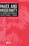 Cover: Marx and Modernity - Wiley
