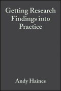 Cover: Getting Research Findings into Practice 2e - Wiley