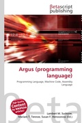 Cover: Argus (Programming Language) - Betascript Publishing