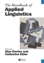 Cover: The Handbook of Applied Linguistics - Wiley-Blackwell