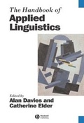 Cover: The Handbook of Applied Linguistics - Wiley-Blackwell