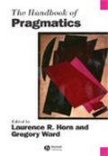 Cover: The Handbook of Pragmatics - Wiley-Blackwell