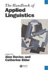 Enlarge image Cover: The Handbook of Applied Linguistics - Wiley-Blackwell
