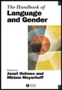 Cover: The Handbook of Language and Gender - Blackwell Publishers